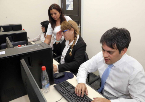 El curso de Operador en Informática para funcionarios administrativos y jurisdiccionales se realiza en el Aula Virtual.