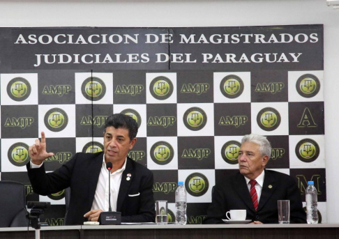 El ministro Víctor Ríos disertó sobre el Control de Convencionalidad.