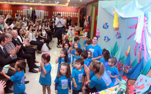 En el Salón Auditorio del Palacio de Justicia de Asunción, se llevó a cabo la feria pedagógica que realiza anualmente el Centro Educativo “Dulce Despertar”. 
