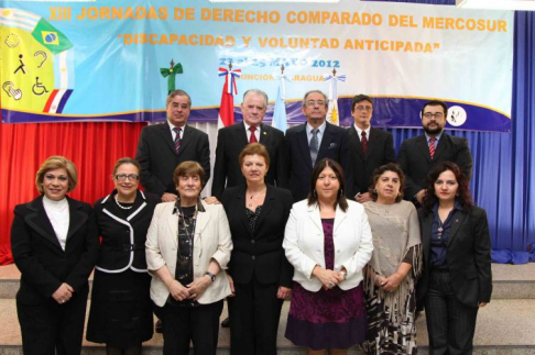 Foto oficial de la XIII Jornada de Derecho Comparado del Mercosur 