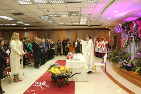 Magistrados y funcionarios judiciales participaron de la celebración religiosa