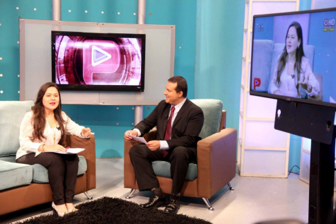 Programa "Paraguay noticias", emitido por Paraguay Tv.