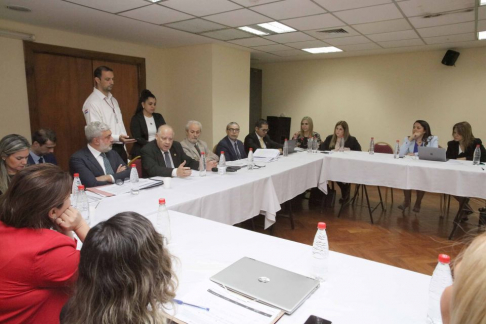 CTI debate sobre medidas alternativas a la prisión del Programa PAcCTO, participo el ministro Benítez Riera.