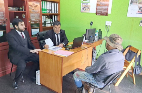 Jornadas de inscripción, reinscripción, entrega de títulos y registro impreso de la herramienta de marcado en la localidad de Juan León Mallorquín, Circunscripción Judicial de Alto Paraná.