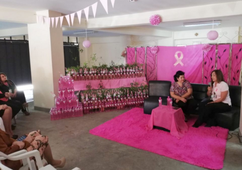 La Dirección General de Registros Públicos (DGRP) realizó un recordatorio sobre la sensibilización de la lucha contra el cáncer de mama.