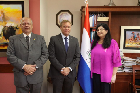 Nuevo representante de Usaid mantuvo reunión con ministros Llanes y Benítez Riera