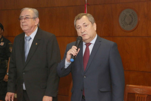 El Dr. Eugenio Jiménez Rolón fue designado por sus pares en la sesión plenaria de la fecha como nuevo presidente de la Corte Suprema de Justicia.