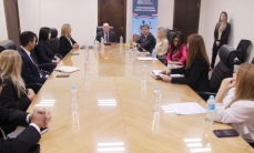 El Ministro Diesel se reunió con representantes de gremios de abogados de Alto Paraná