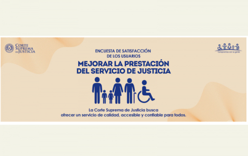 Lanzan encuesta sobre satisfacción de usuarios en la Cuarta Circunscripción Judicial de Concepción.