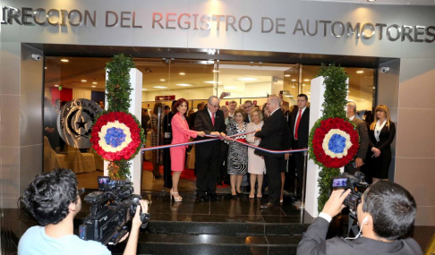 Se inauguró el edificio del Registro de Automotores.