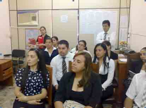 La actividad se realizó en Paraguarí y participaron varios funcionarios de la circunscripción