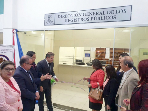 Habilitan oficina regional de Registros Públicos de Salto del Guairá