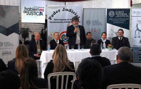 El doctor José Magno Vargas, vicepresidente segundo de la Circunscripción Judicial de Misiones.