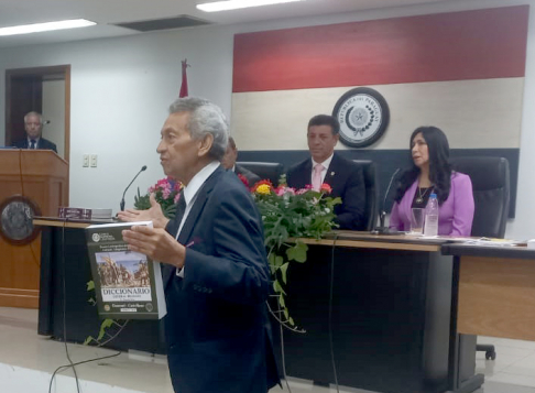 El doctor Víctor Ríos, ministro superintendente de la Circunscripción Judicial de Misiones, en día de gobierno.