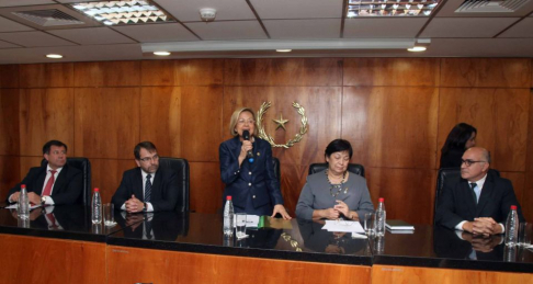Jornada de Trabajo Interinstitucional Justicia Penal Restaurativa con presencia de la ministra Alicia Pucheta.