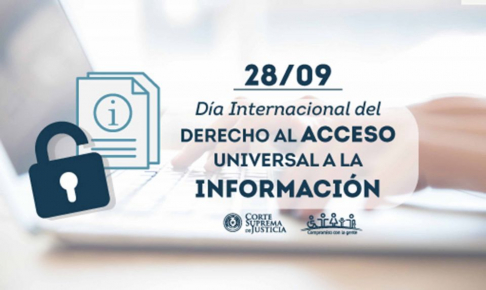 Hoy se conmemora el Día Internacional del Acceso Universal a la Información.
