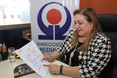 La directora de Mediación, Gladys Alfonso de Bareiro