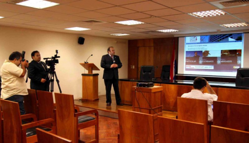 Director de Ingresos Judiciales, licenciado Ruben Ayala dio detalles de la nueva implementación 