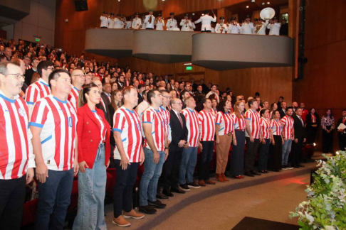 Presidente de la CSJ, doctor César Diesel, participó en el lanzamiento del Plan Nacional de Desarrollo Paraguay 2050