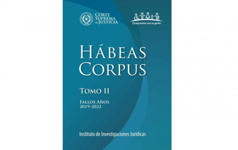 Biblioteca virtual del IIJ agregó la obra Habeas Corpus.