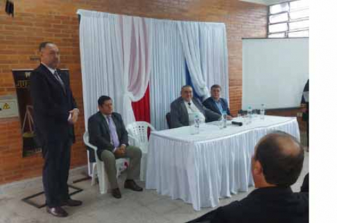 El presidente Fretes estuvo en el taller sobre Derecho Penal Juvenil y Justicia Restaurativa en Guairá.