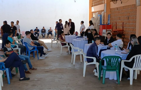 Verificaron situación procesal en la Penitenciaría Regional de Coronel Oviedo.